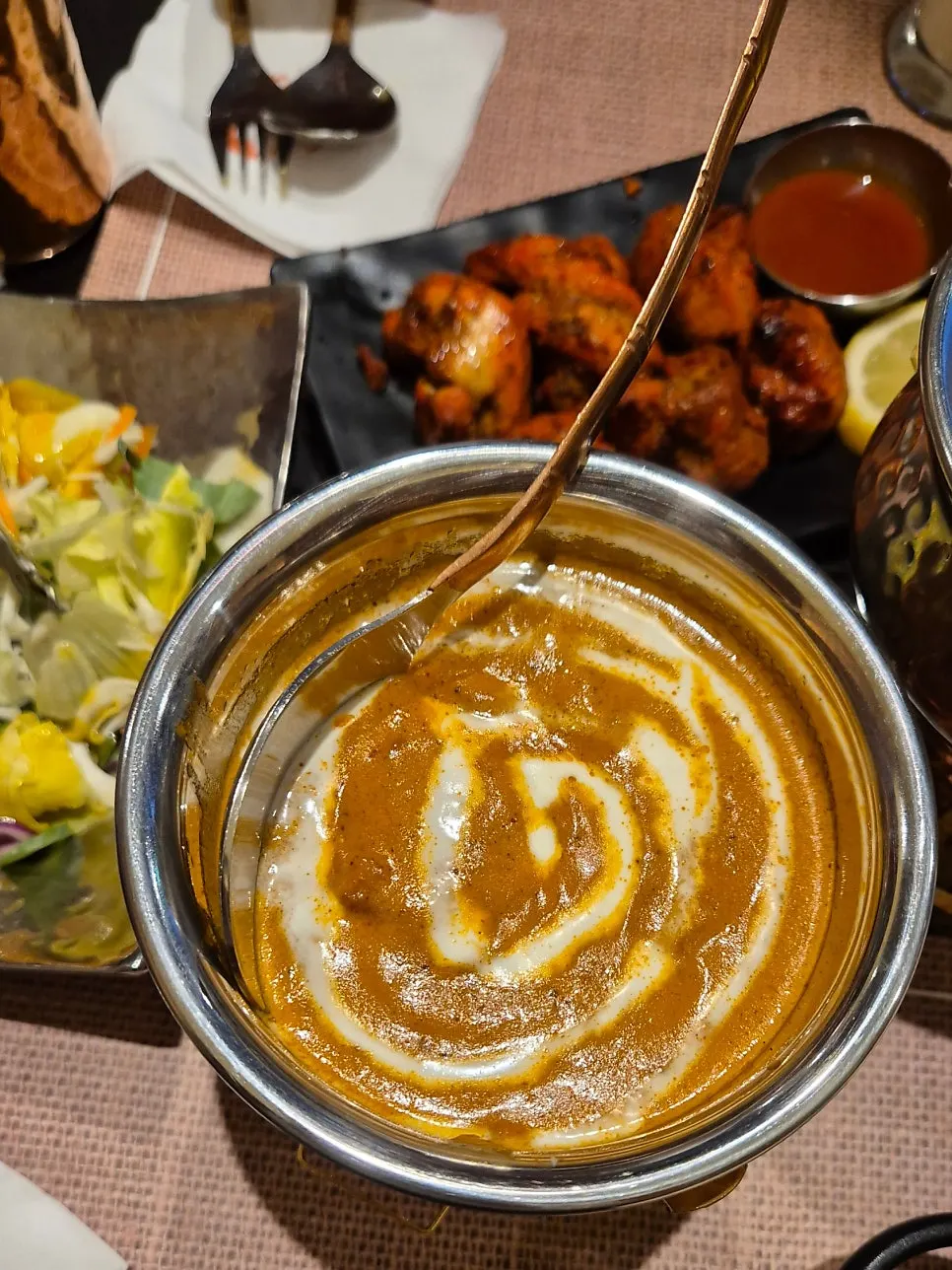 Creamy butter chicken curry
