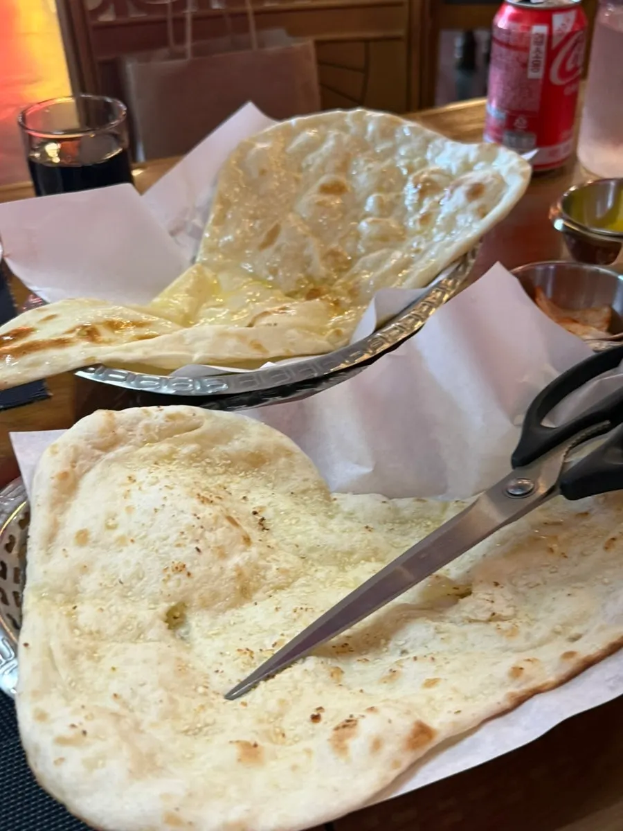 A table set with curry dishes