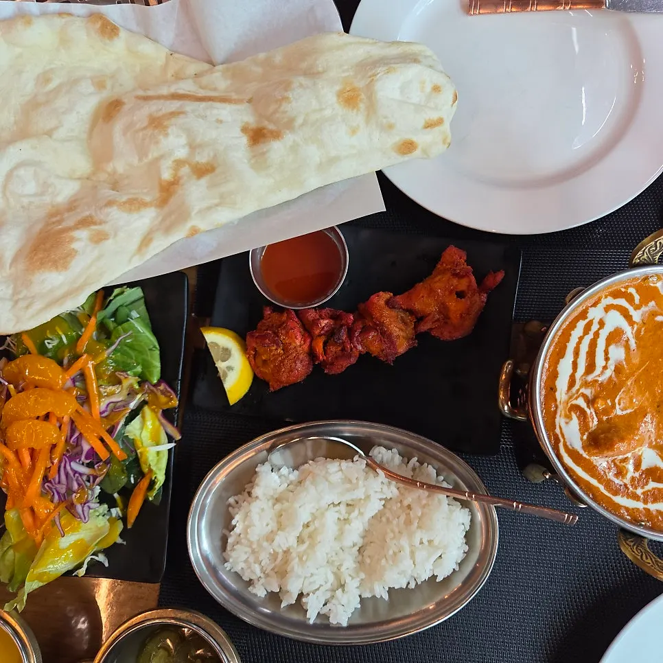新林のインド料理店インディア・ダルバーの料理写真