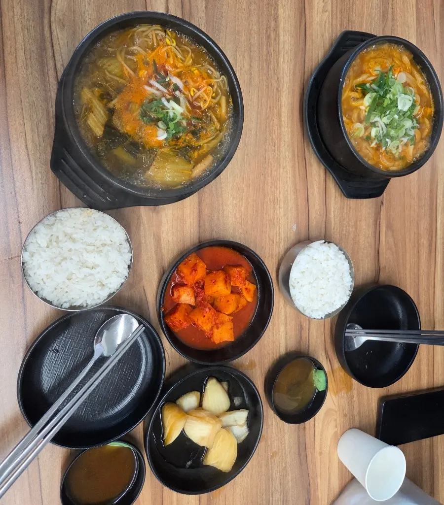 Menu guide showing the spice level options