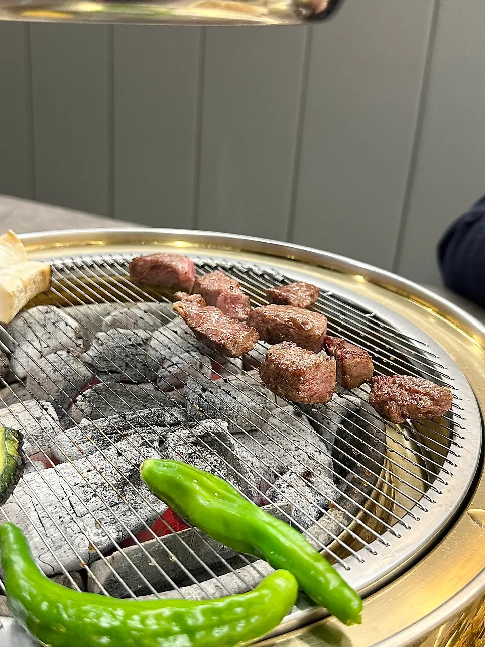 Grilled bucheotsal served with side dishes