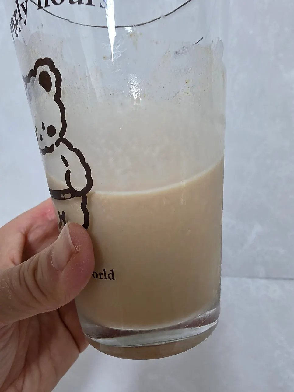Finished pale beige injeolmi latte