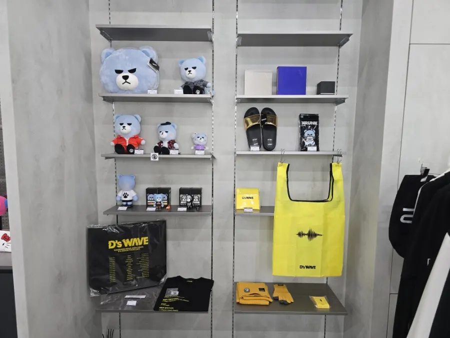 安寧仁寺洞對面K-POP商店內部