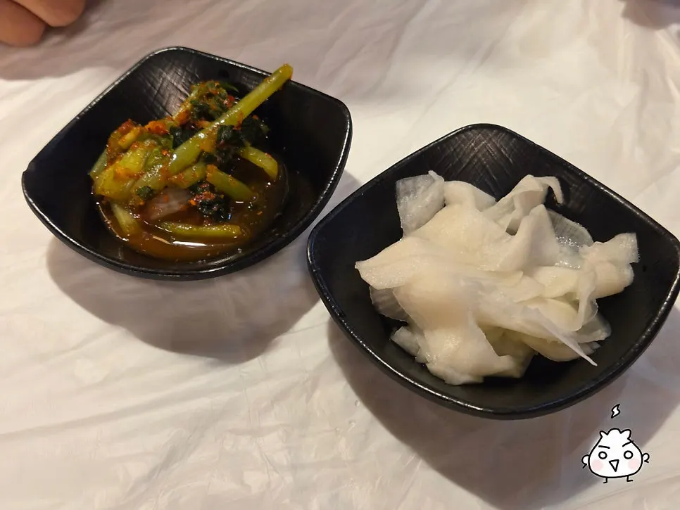열무김치와 무절임 기본 찬