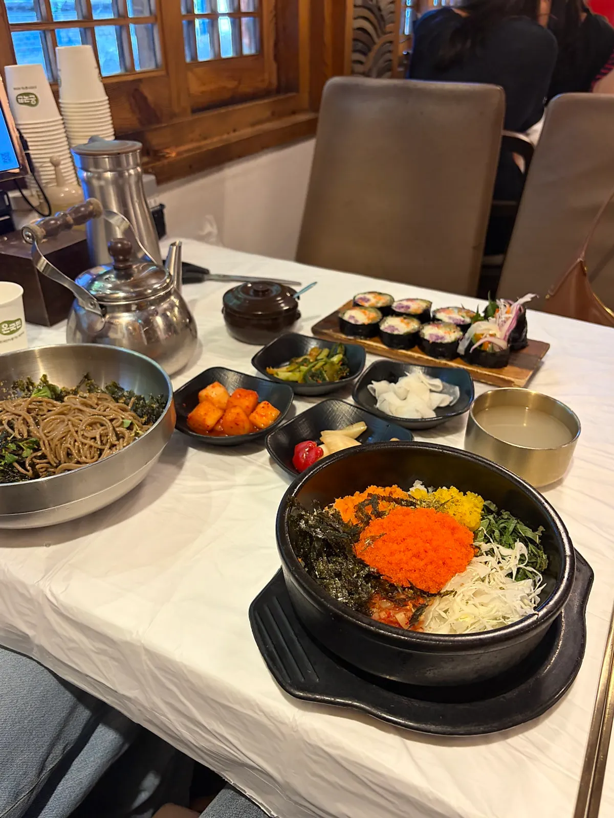 고씨네동해막국수 종로직영점 들기름막국수 한 상
