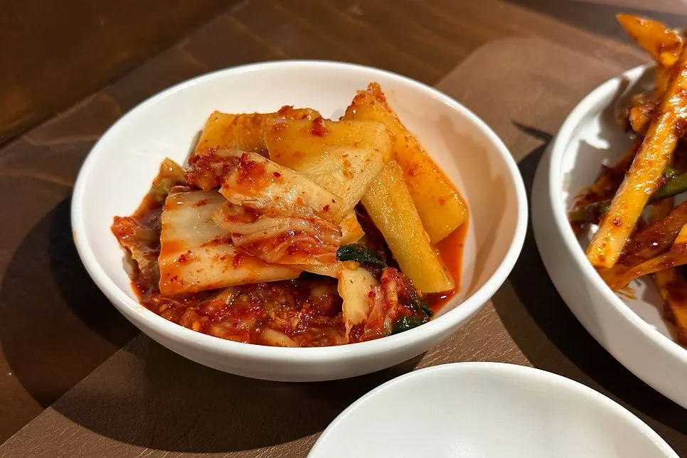 곰탕 곁들임 정근장 소스