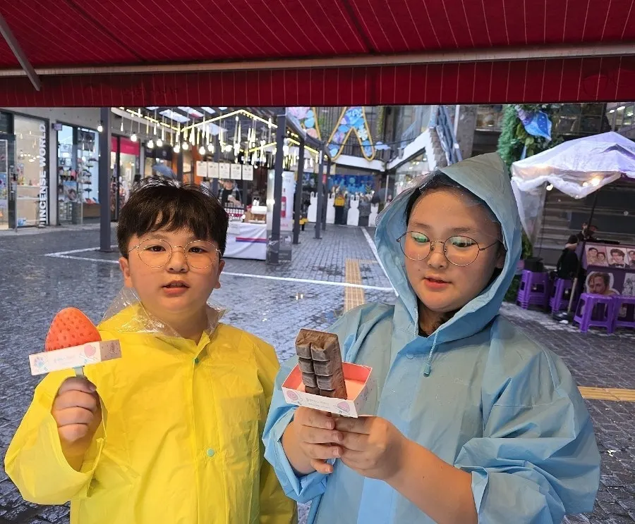 아이들과 찾은 인사동 쌈지길 풍경