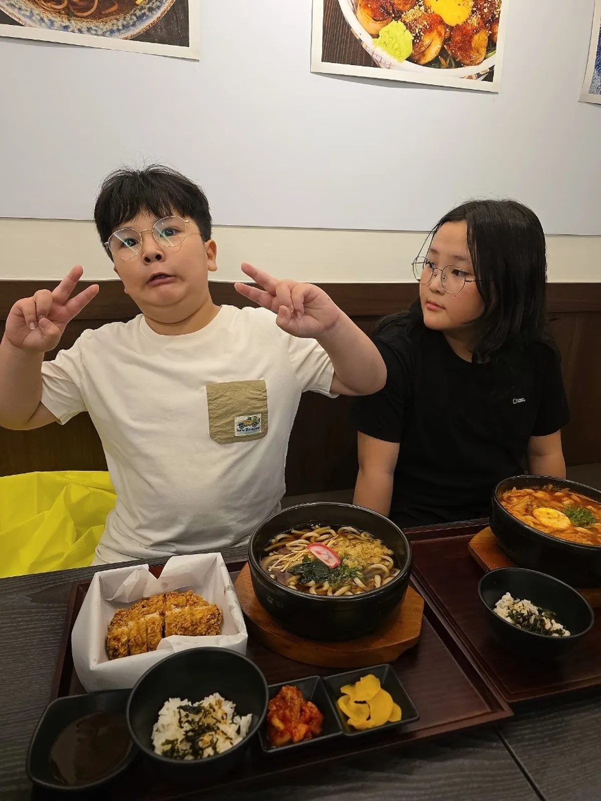 김치의 개운한 맛이 더해진 김치우동