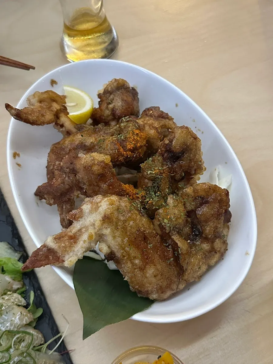 이로우 치킨 테바사키 상차림