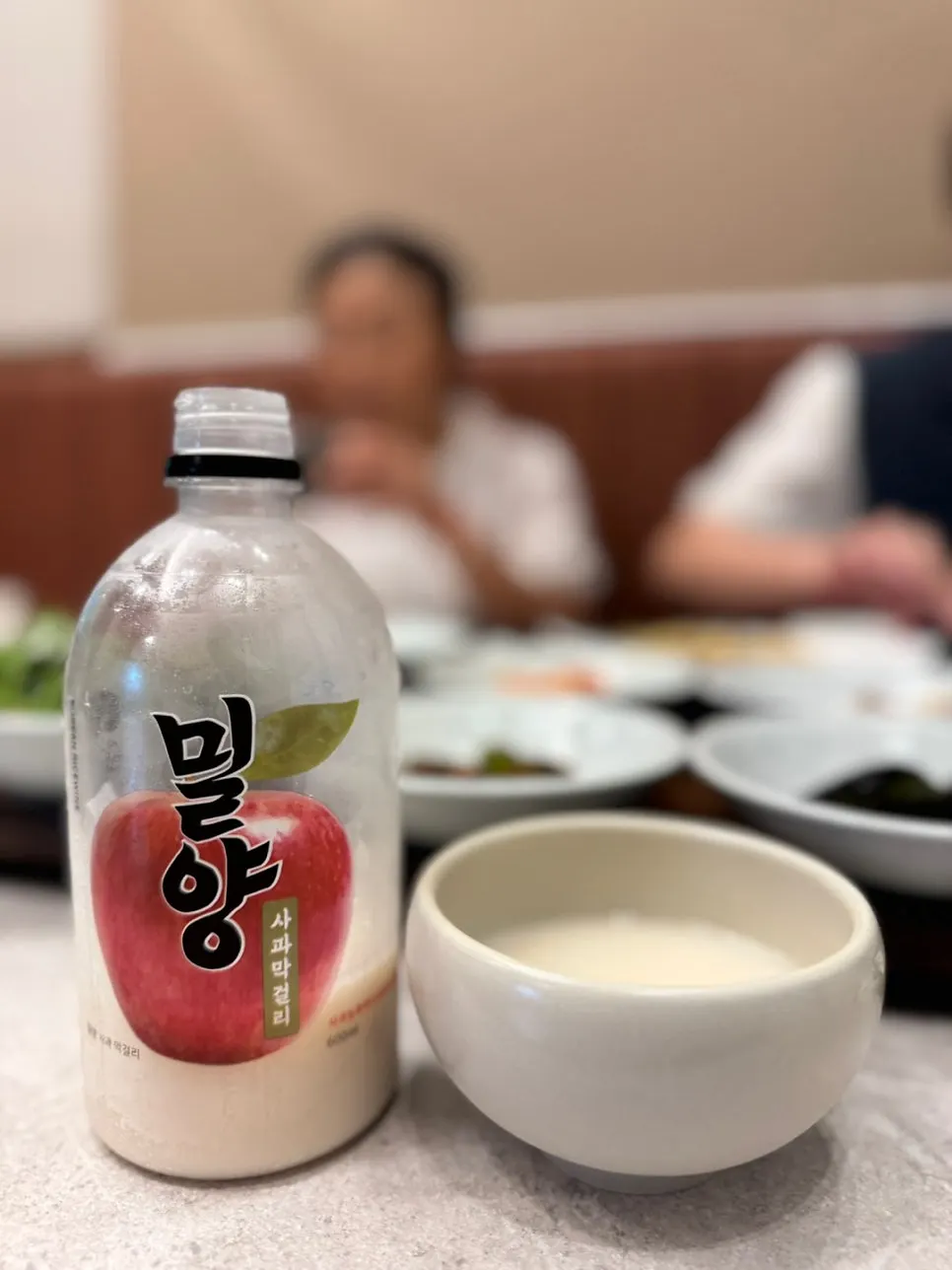 Segelas soju yang menemani makan malam