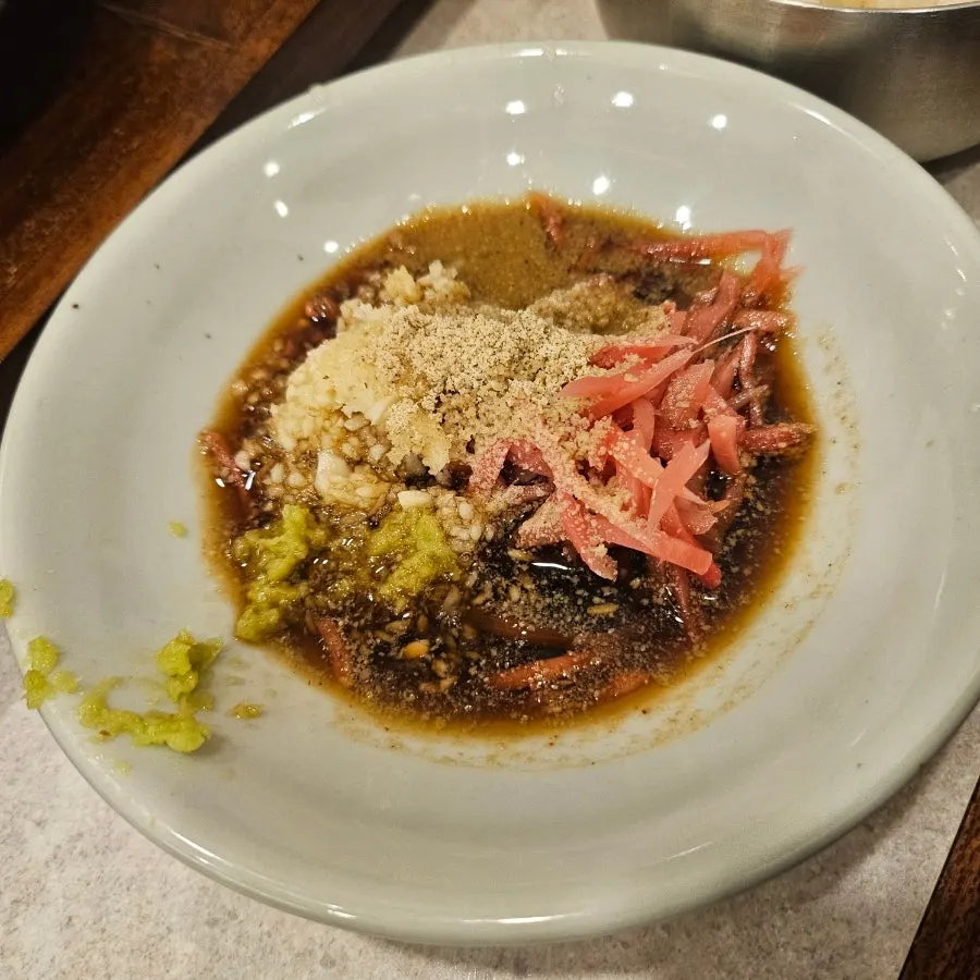 Sanghwang loach soup and yellow turmeric rice