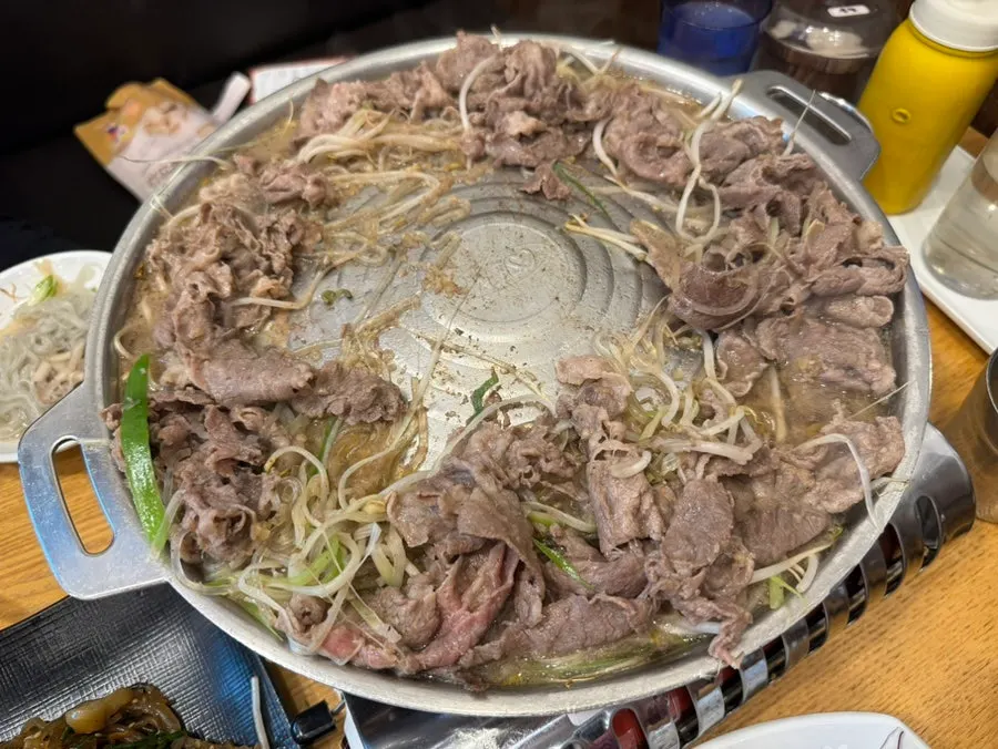 Fully cooked Seoul old-style bulgogi