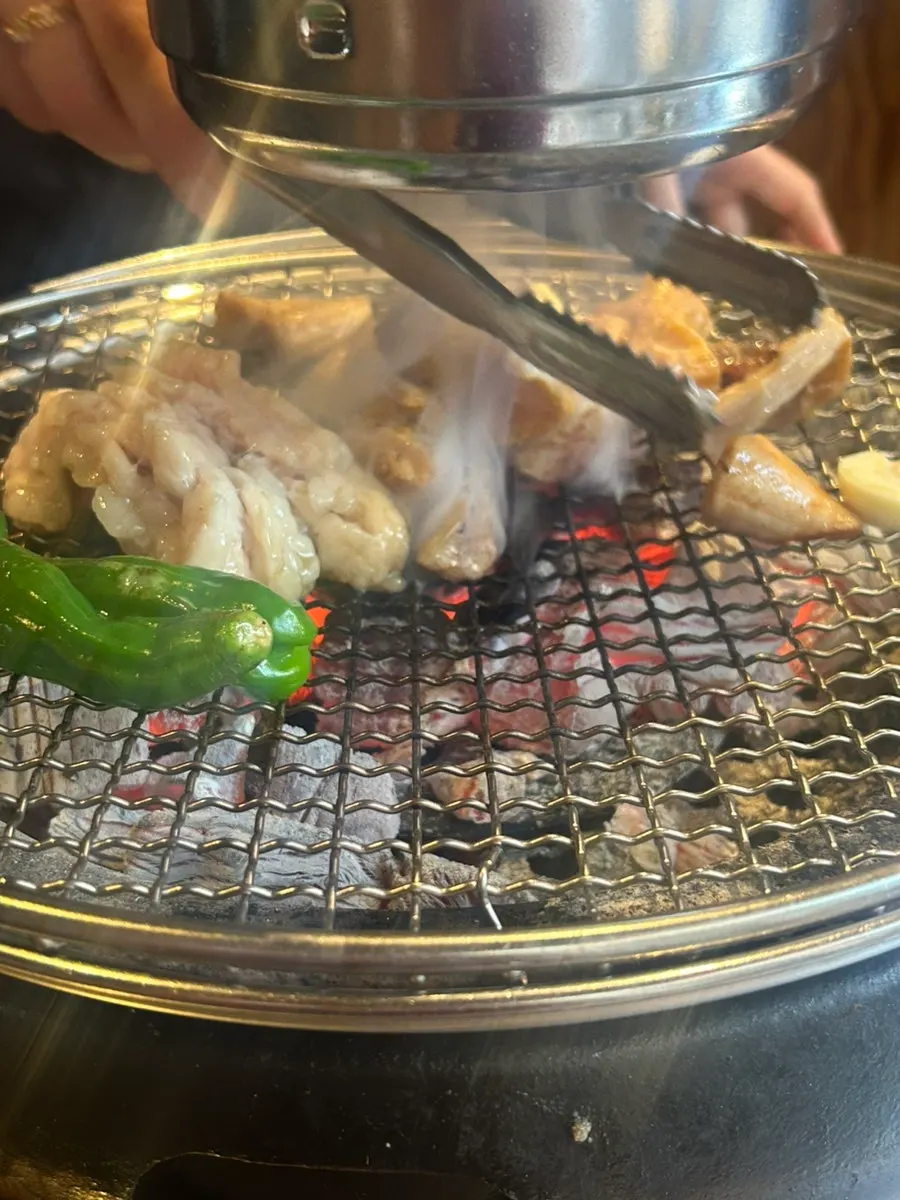 Assorted grill cooking on the grill
