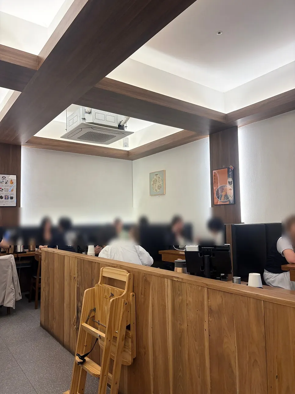 Udon and tonkatsu menu at Kosi Isu Branch