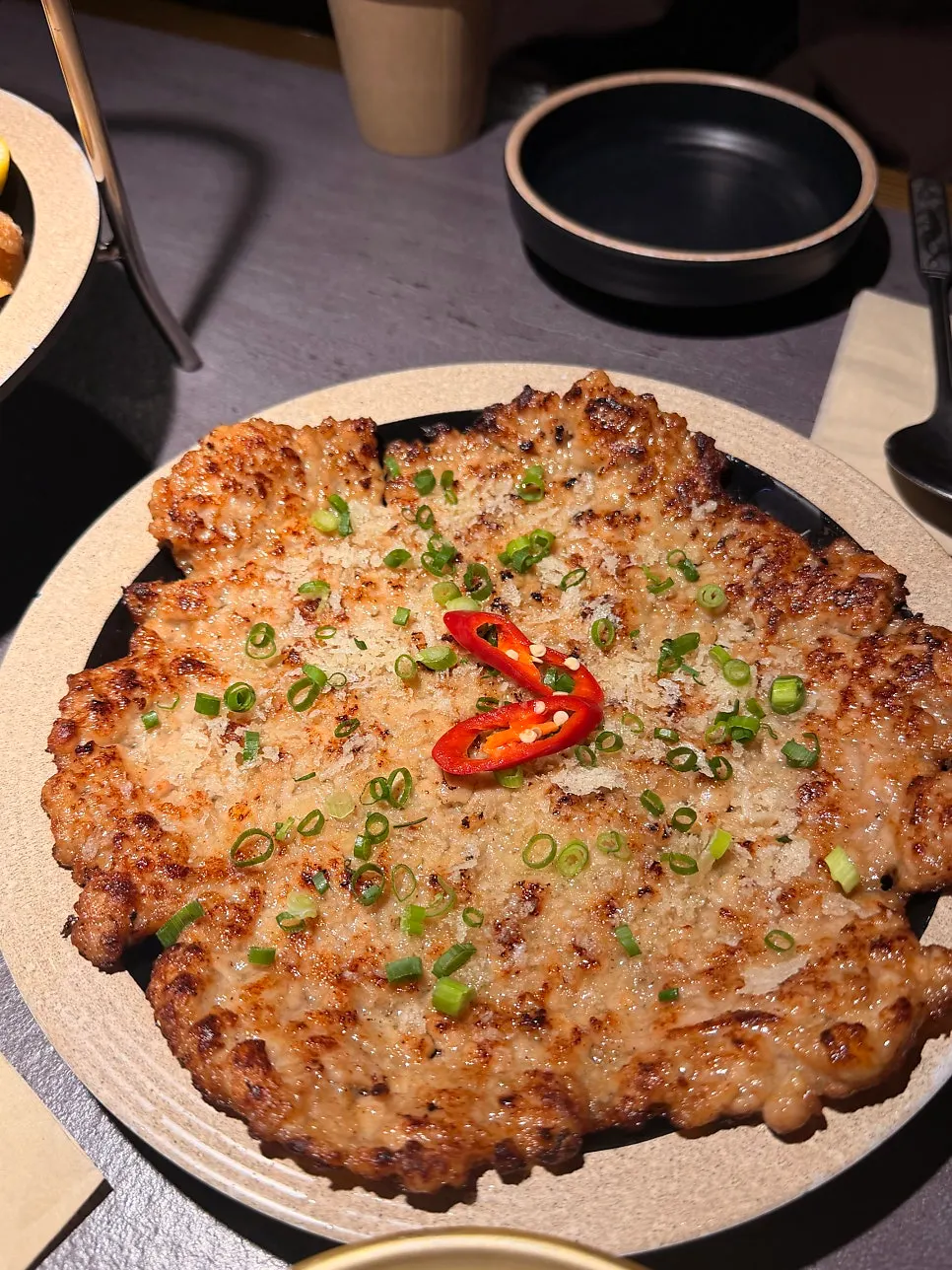 아리계곡 닭고기 육전 한 접시