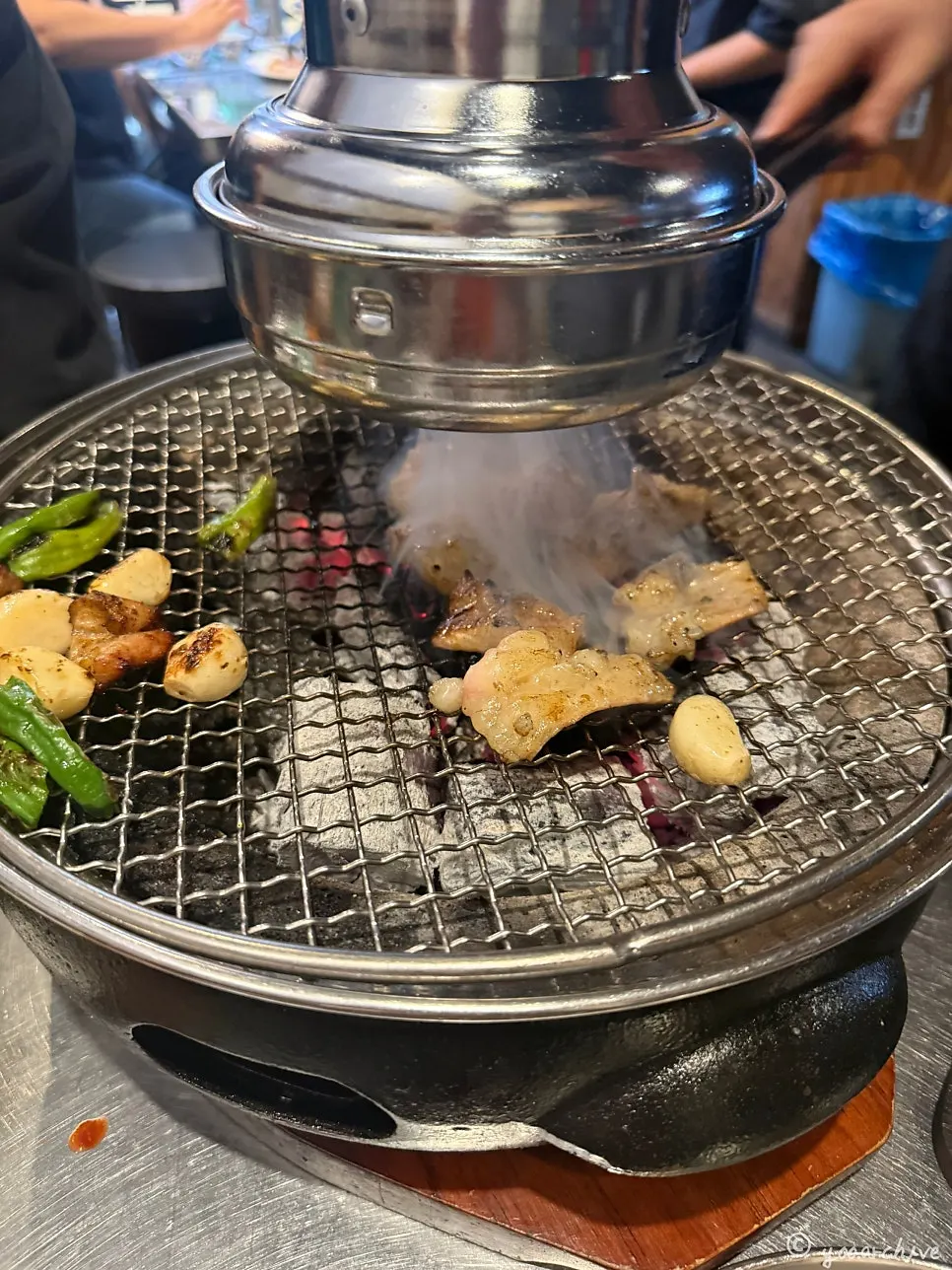 Extra serving of grilled daechang