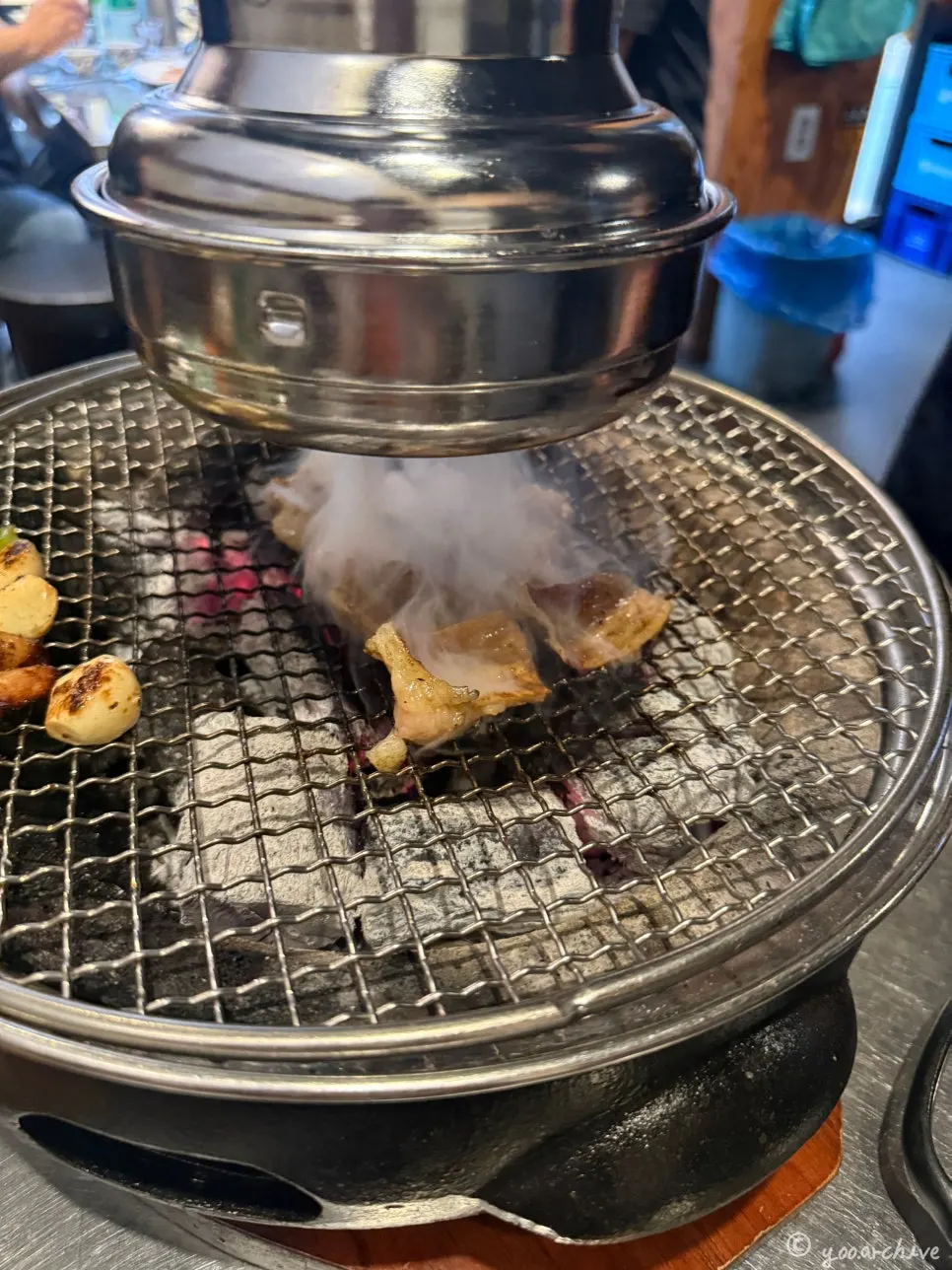 A thick piece of daechang