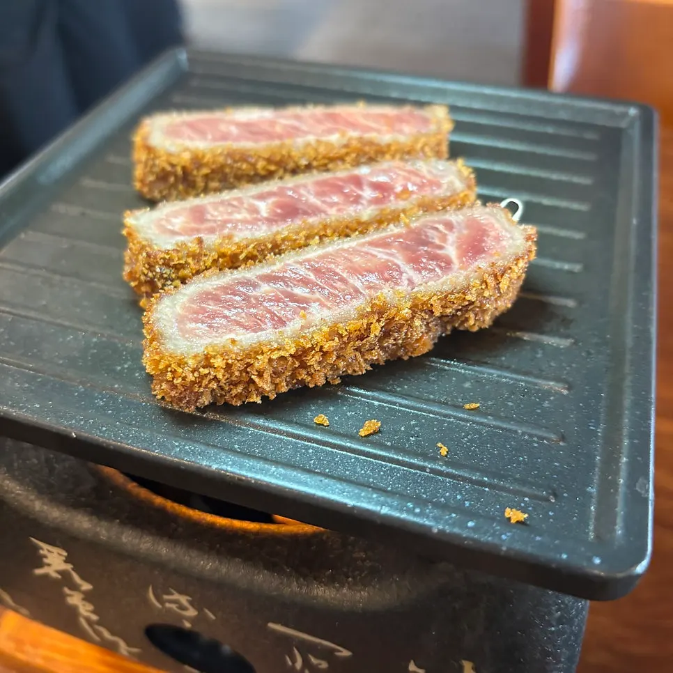 Crispy fried signature gyukatsu