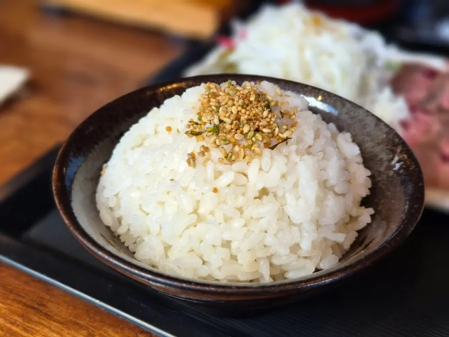 겉은 바삭한 규카츠 단면