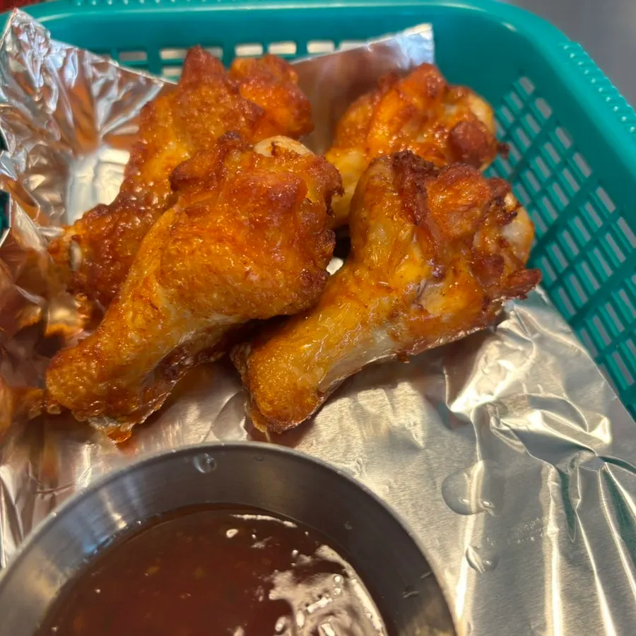 바삭한 짜조 단면