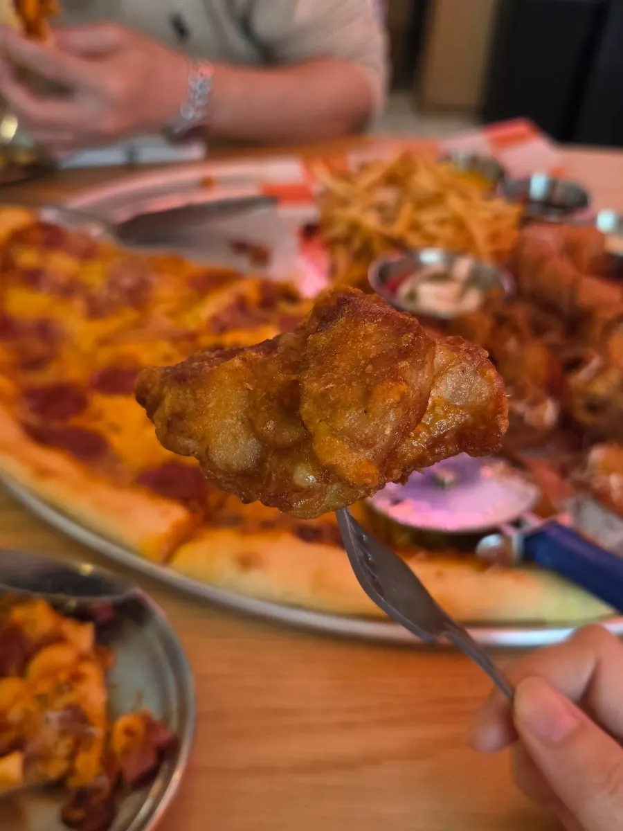 Crispy-outside-juicy-inside boneless fried chicken
