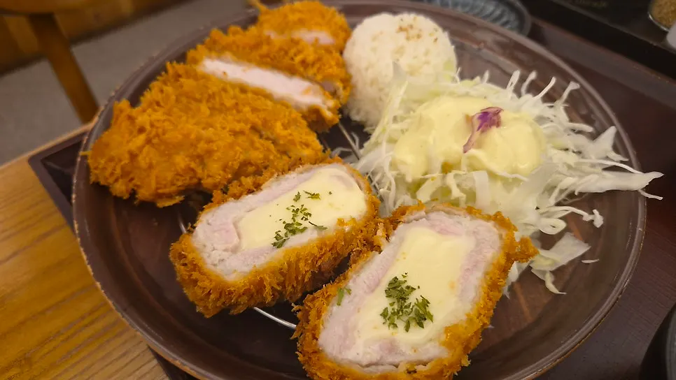 Mixed tonkatsu at Kosi Isu Branch