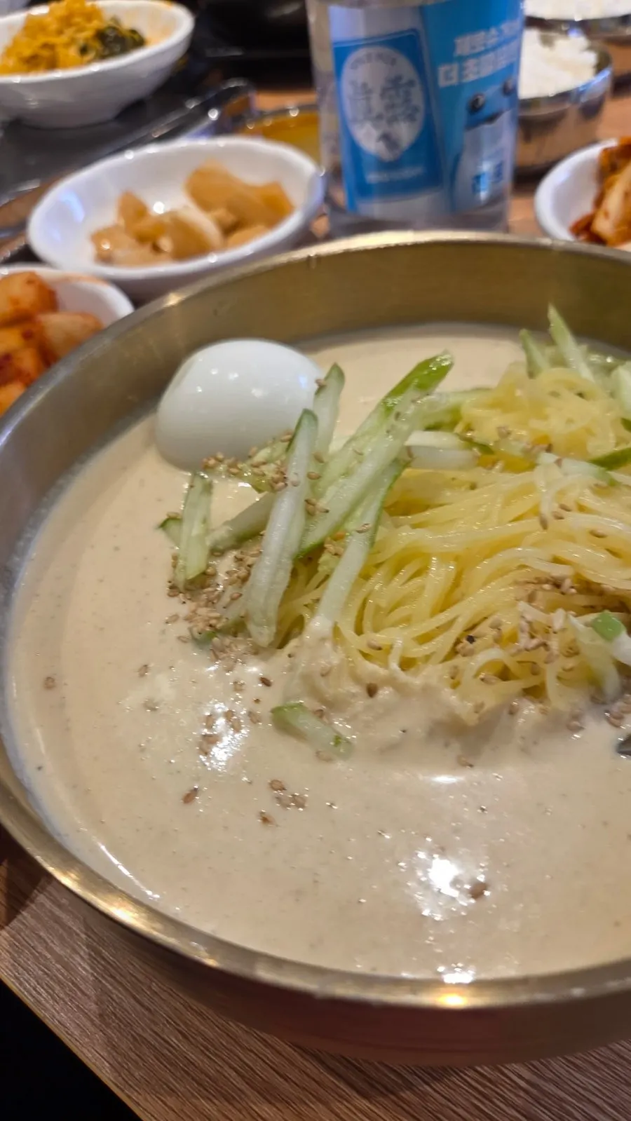 만두피가 얇은 고기왕만두 단면