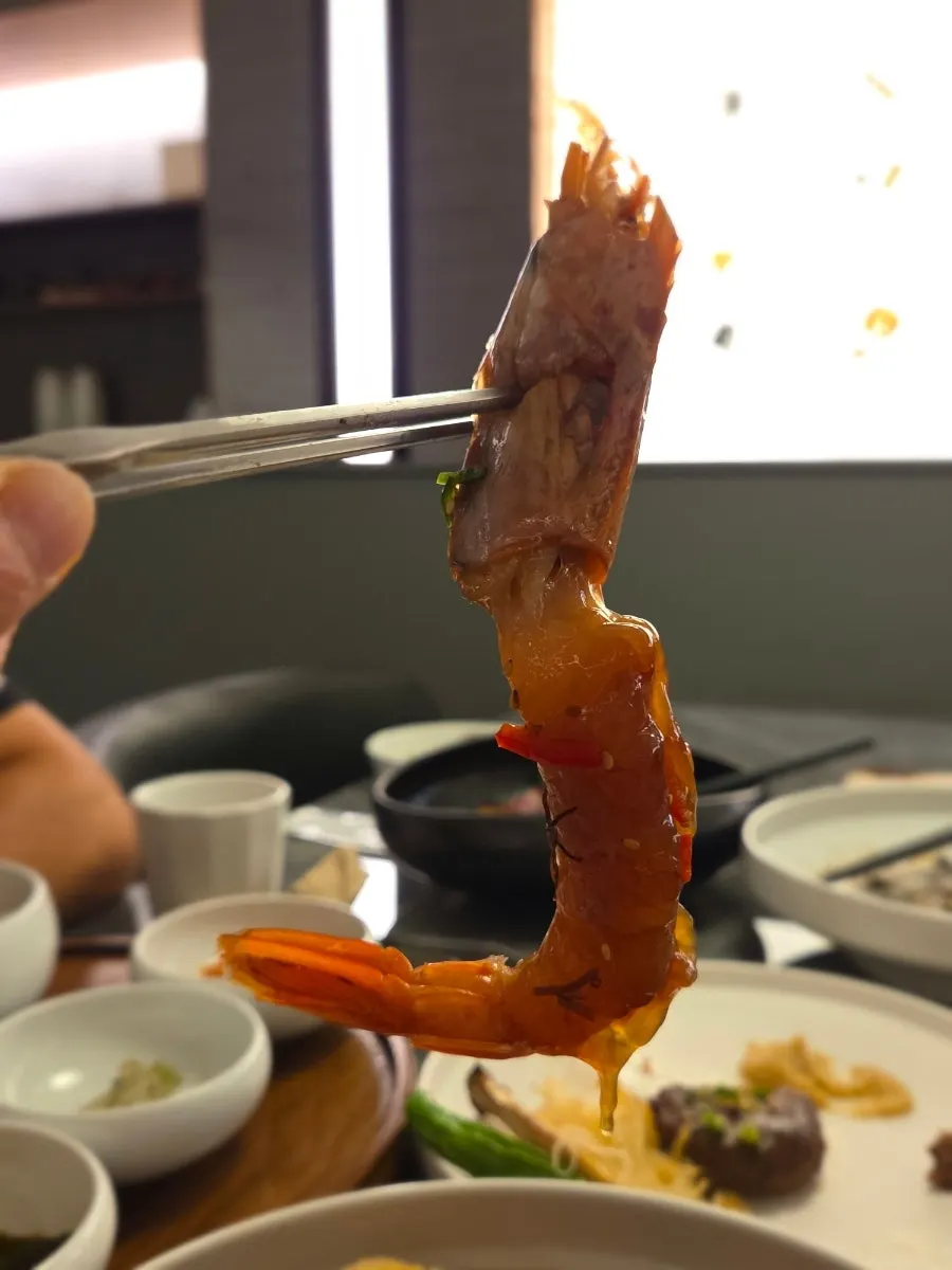 깻잎과 레몬으로 만든 소르베