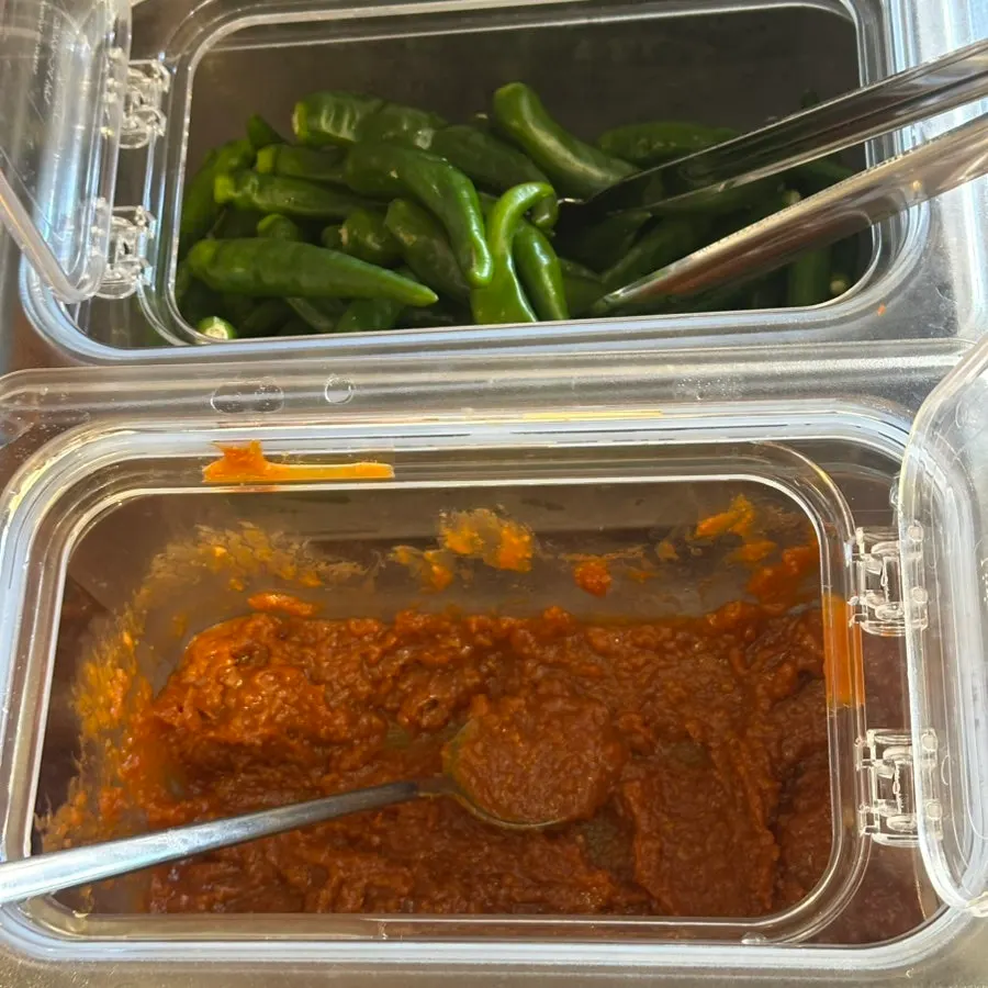 누리마을감자탕 매장 셀프바