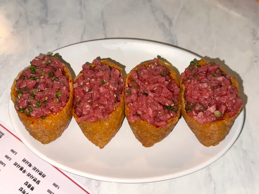 Pot of padoritang after being eaten by two people
