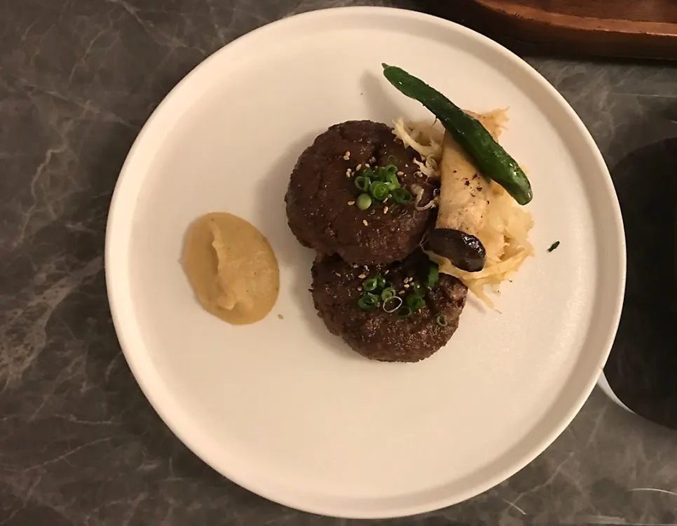 柔らかい食感の手作りトッカルビの断面