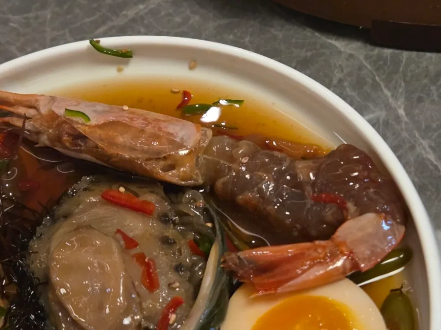 Hanjeongsik table set with side dishes