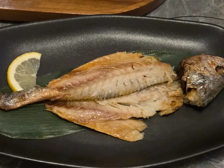 Seafood meat packed generously inside a crab shell