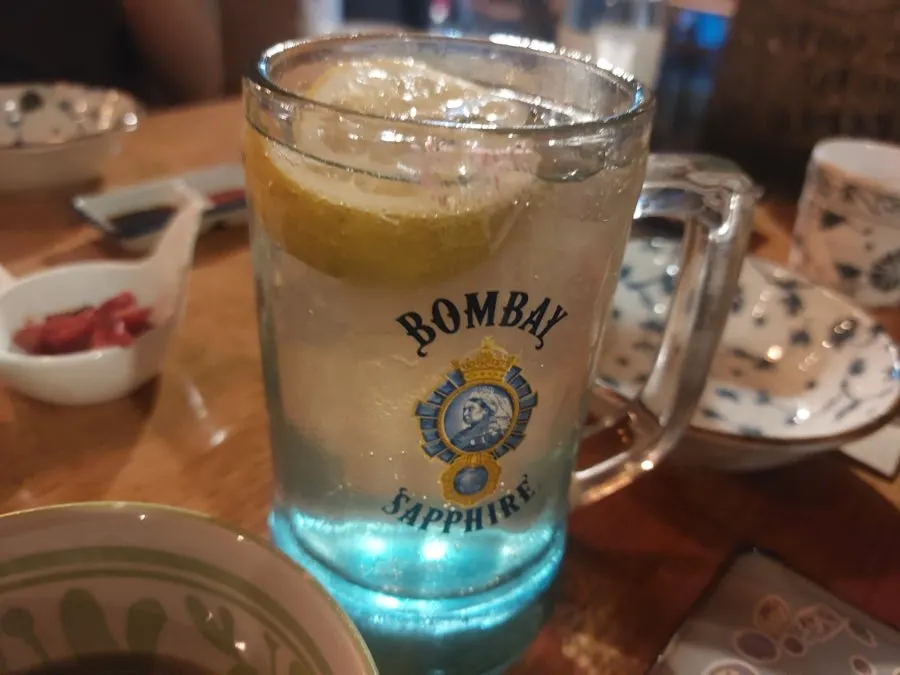 레몬 하이볼과 새로 소주