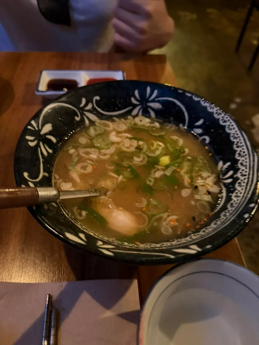 Miso soup with fish served as a basic side dish