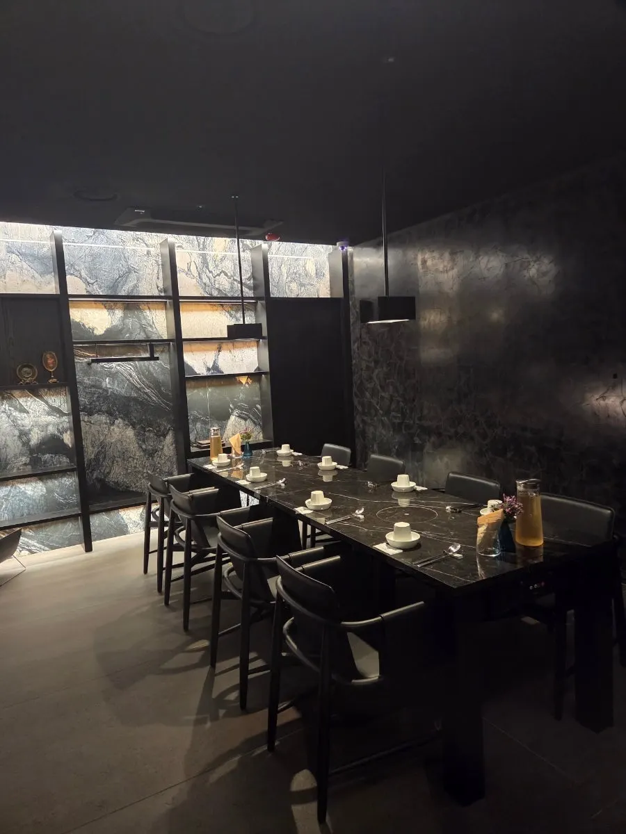 Sala privada de Modam Dining