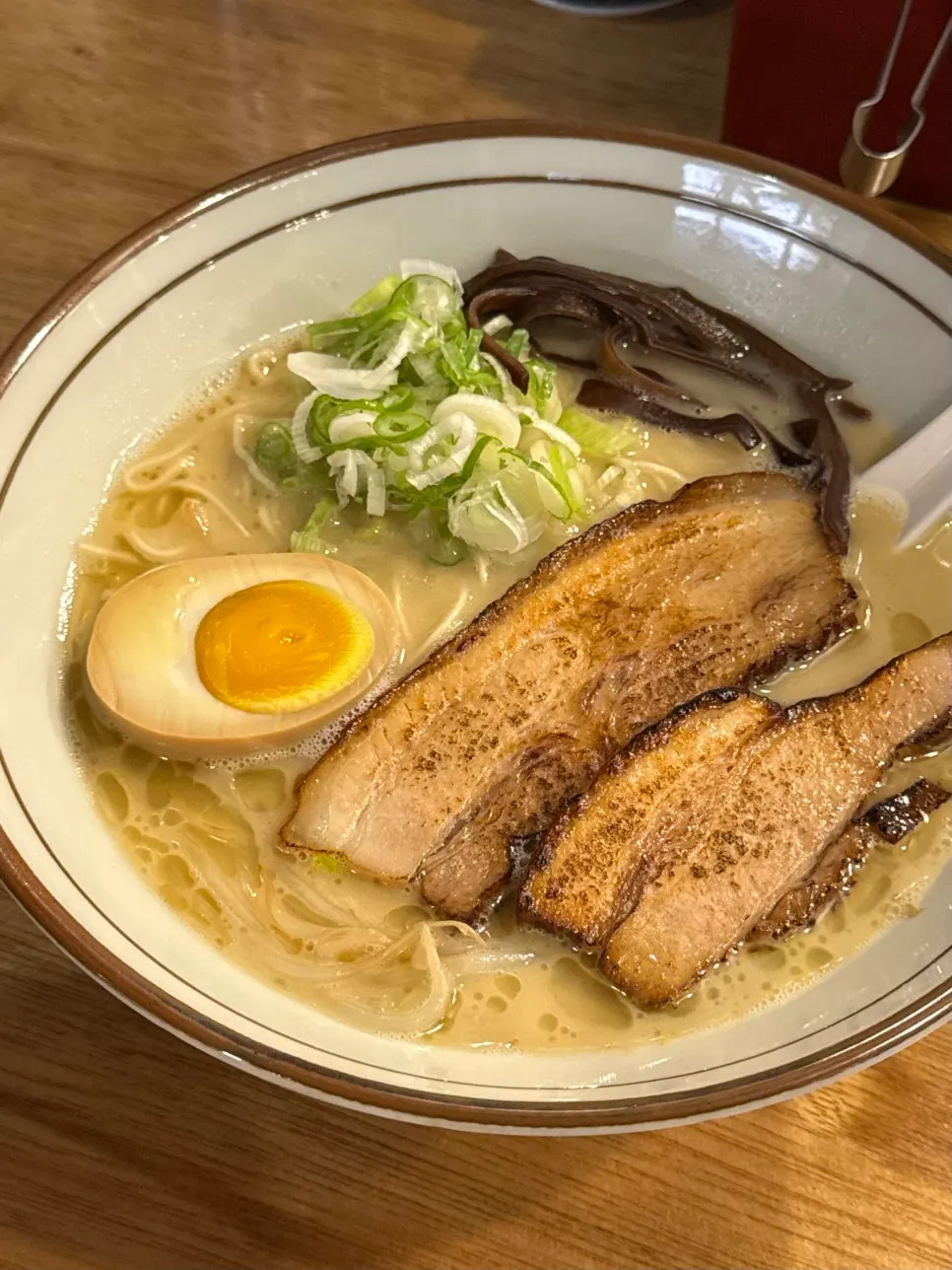 오카구라 라멘 돈코츠라멘 한 그릇