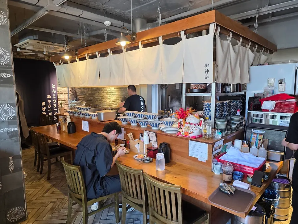 Photo from a visit to Okagura Ramen in Itaewon