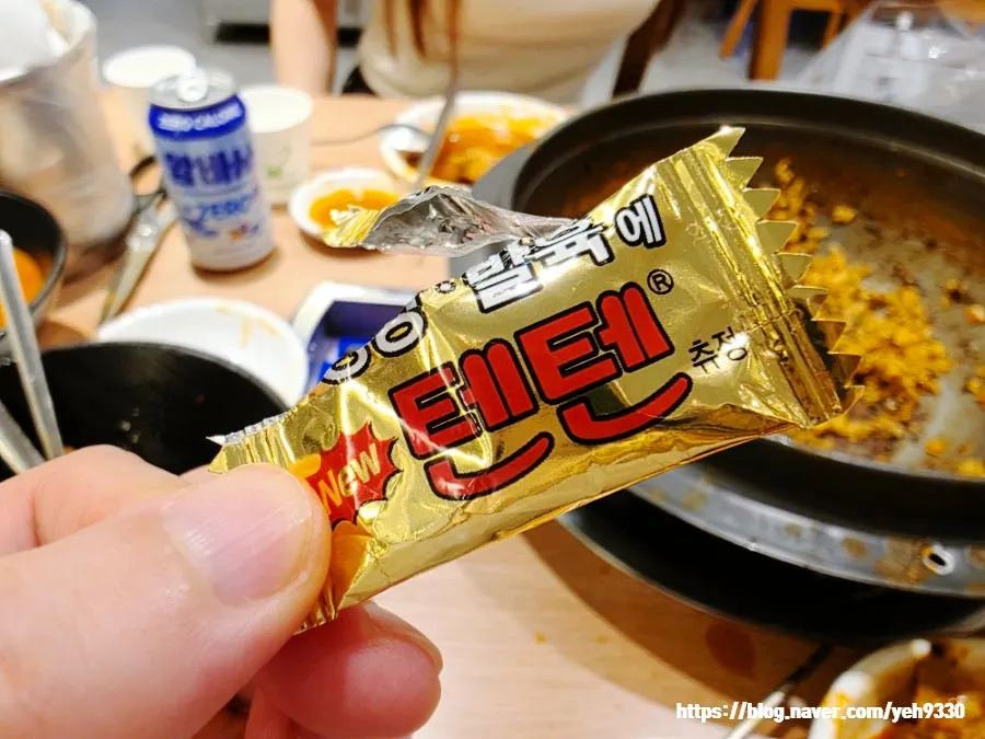 볶음밥까지 마무리한 감자탕 한 끼