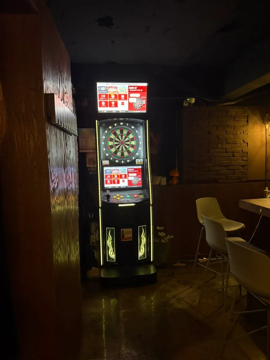 Darts area at Yahwa Honsul Bar Seoul Itaewon Branch