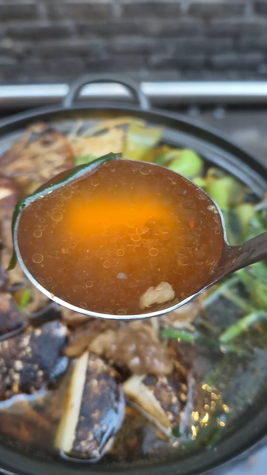 매콤칼칼한 불향불고기나베 국물
