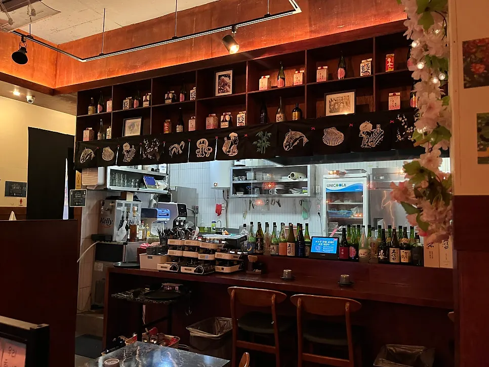 Interior decor near Ito's entrance