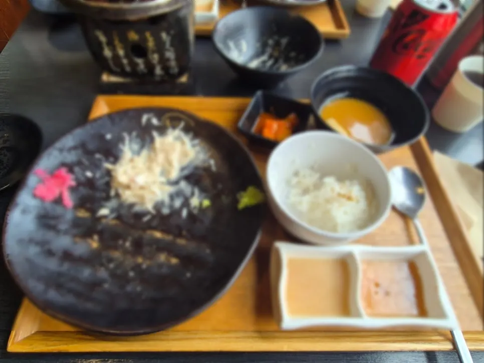 Table at Izawa Cheonan Sinbu-dong Branch after finishing the meal