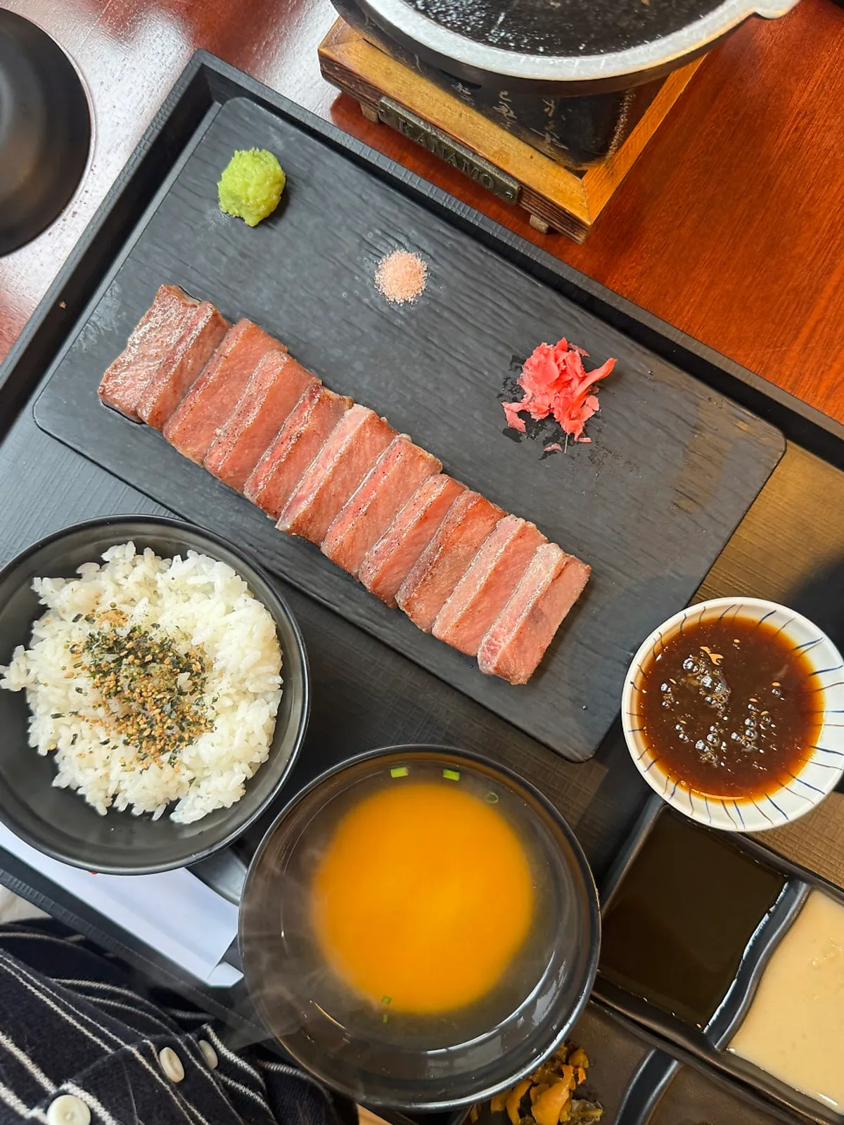 Signature gyukatsu photo at Izawa Sharosu-gil Branch