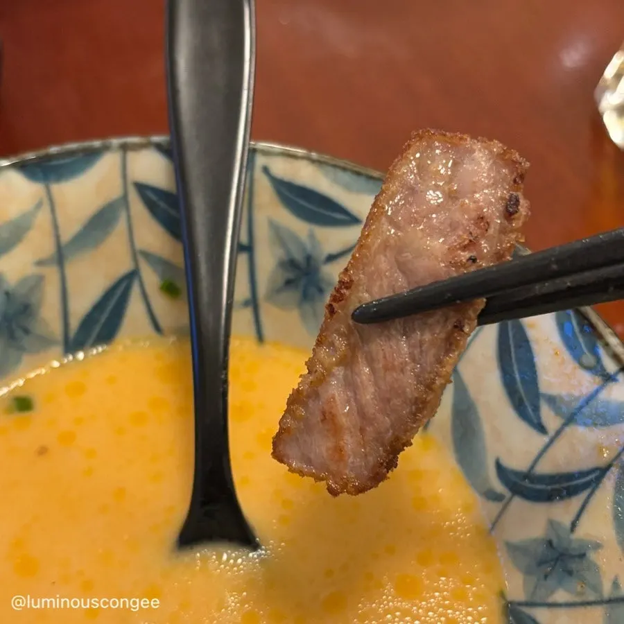 젓가락에 감아 올린 카라이라멘 면