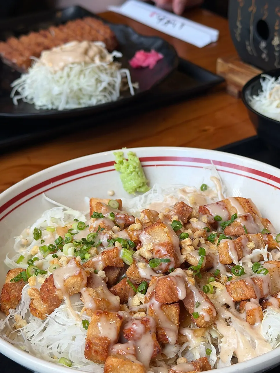 Dontoro-don, a pork shoulder rice bowl