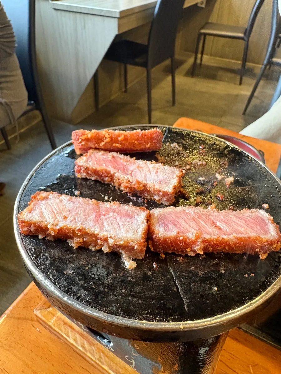 Large portion of pan-momil as ordered