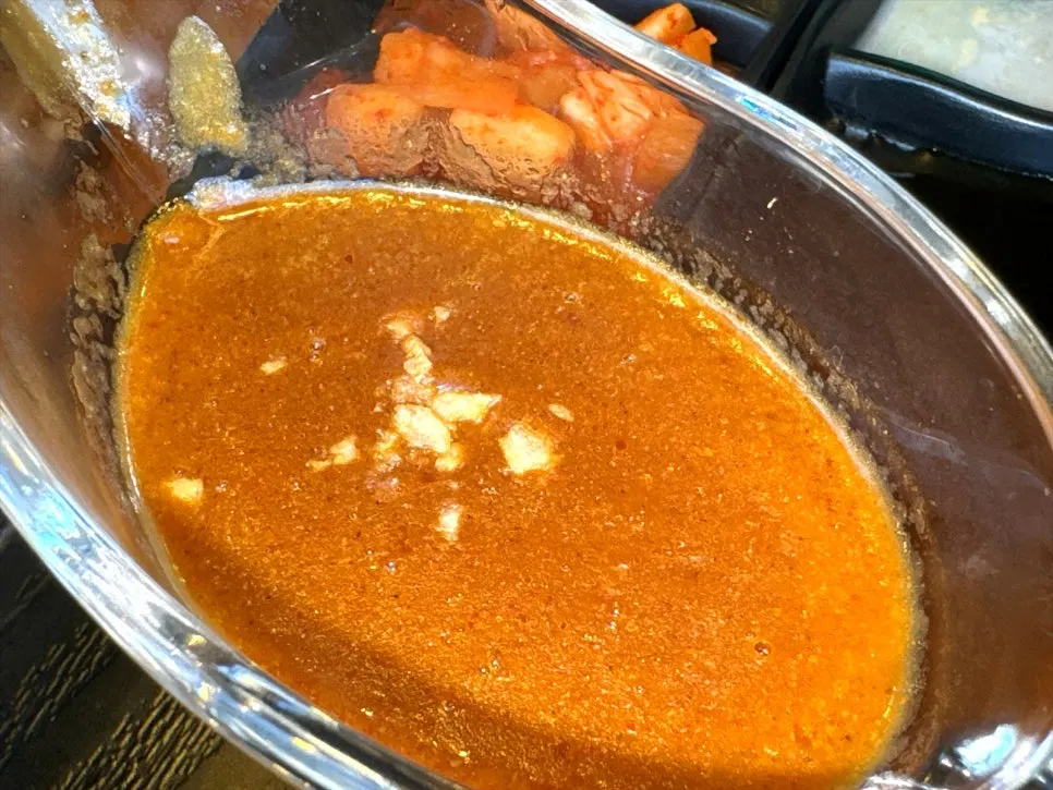 The curry ordered as an add-on at Izawa