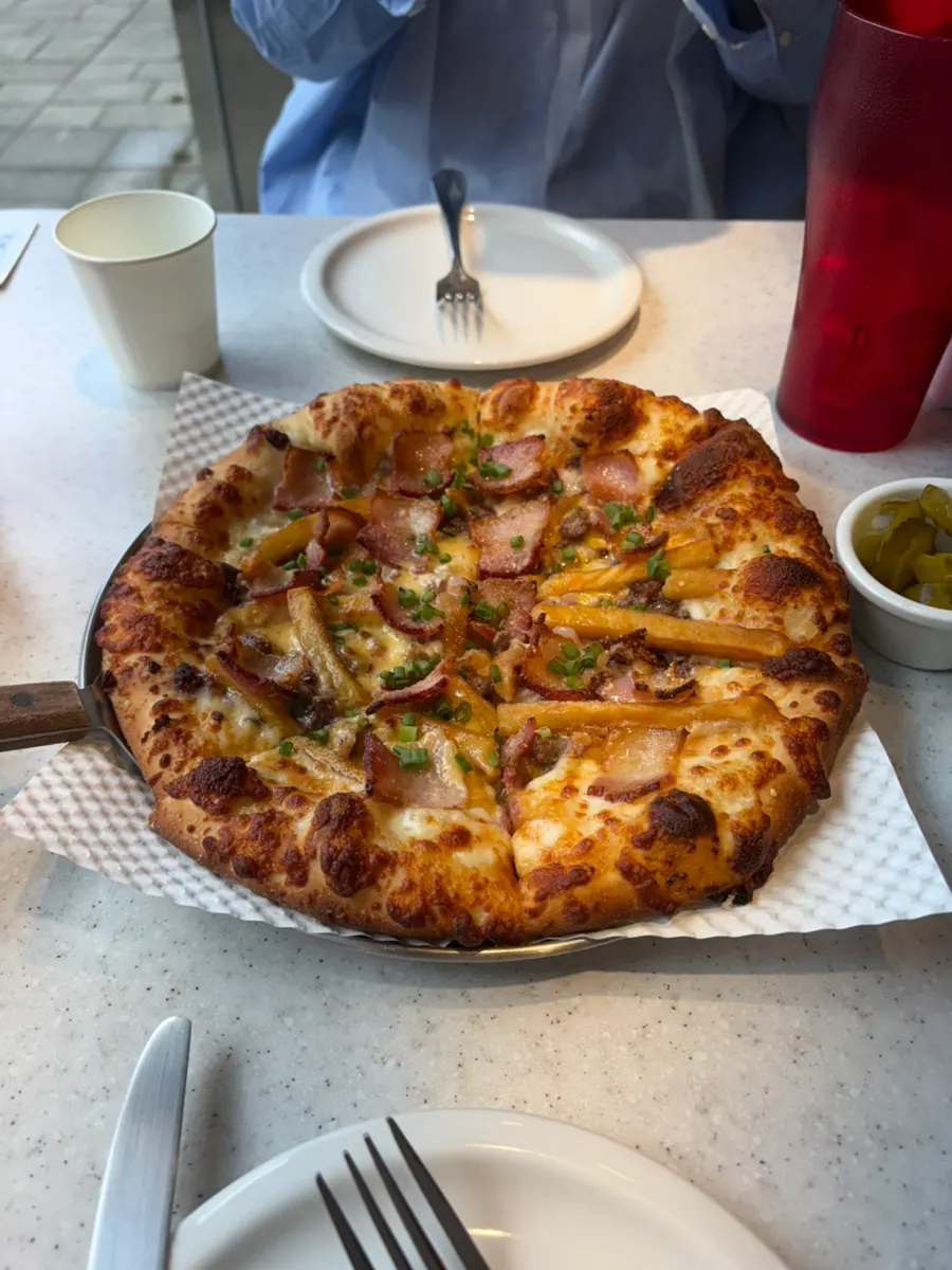 New menu Zesty Jackson pizza in regular size