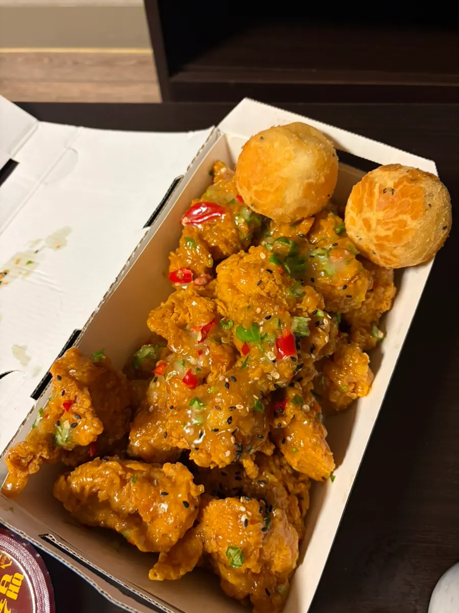 치킨과 함께 준비한 맥주